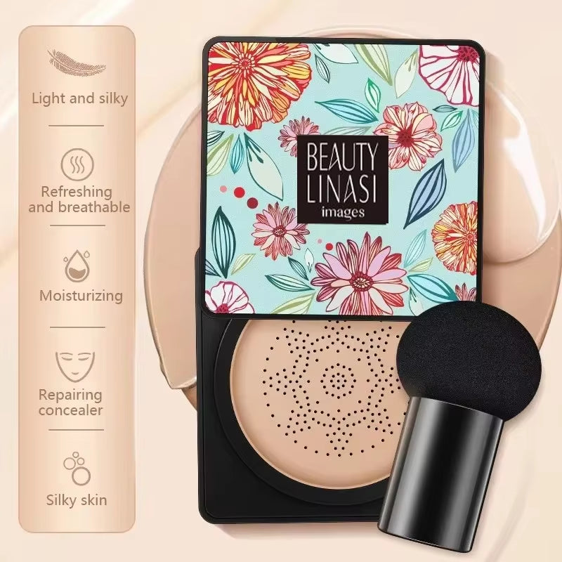 FlawlessBloom™ – Mushroom Head Air Cushion CC Cream