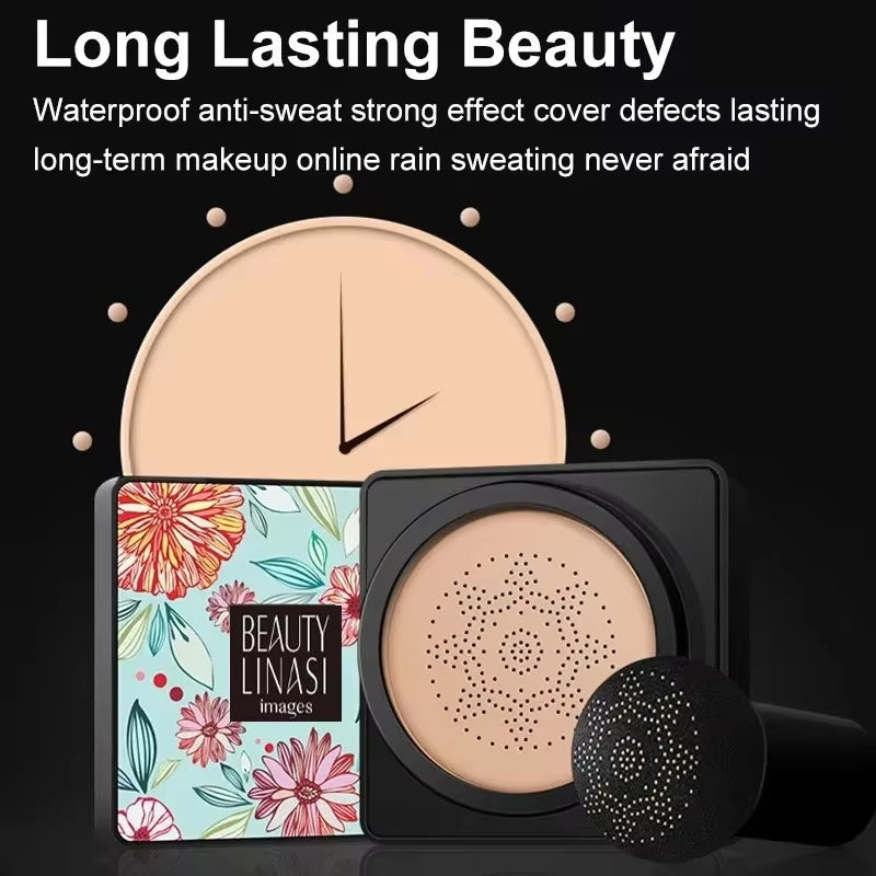 FlawlessBloom™ – Mushroom Head Air Cushion CC Cream